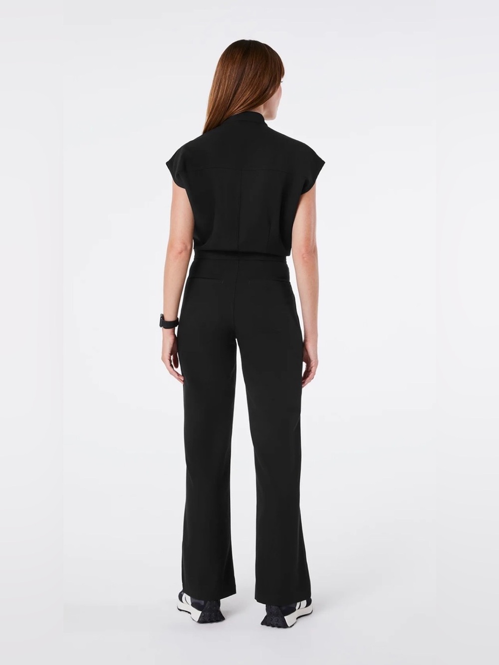 Figs Black Rafaela Wide-Leg Jumpsuit - Picture 2 of 2